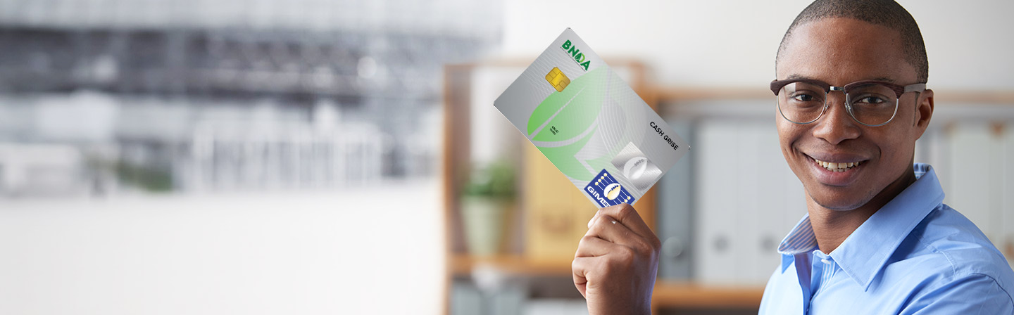Carte CASH GRISE 